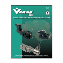 New NAMUR valve catalogue from Versa Valves